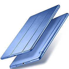 Leather Case Stands Flip Cover for Apple New iPad 9.7 (2018) Blue