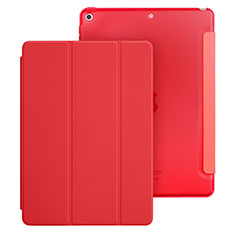 Leather Case Stands Flip Cover for Apple New iPad 9.7 (2018) Red