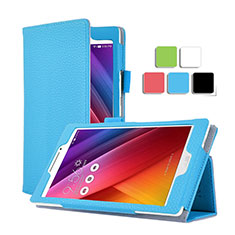 Leather Case Stands Flip Cover for Asus ZenPad C 7.0 Z170CG Sky Blue