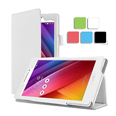 Leather Case Stands Flip Cover for Asus ZenPad C 7.0 Z170CG White