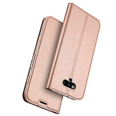 Leather Case Stands Flip Cover for Huawei Honor Magic Rose Gold