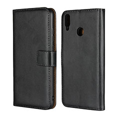 Leather Case Stands Flip Cover for Huawei Honor View 10 Lite Black