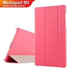 Leather Case Stands Flip Cover for Huawei Mediapad M2 8 M2-801w M2-803L M2-802L Red