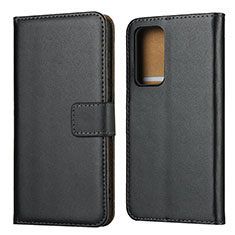 Leather Case Stands Flip Cover for Huawei P40 Black