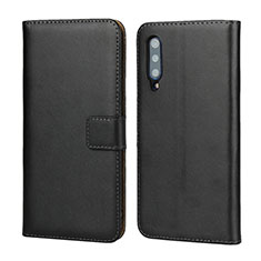 Leather Case Stands Flip Cover for Xiaomi Mi A3 Lite Black