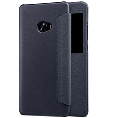 Leather Case Stands Flip Cover for Xiaomi Mi Note 2 Special Edition Black