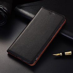 Leather Case Stands Flip Cover H04 Holder for Apple iPhone 13 Pro Black