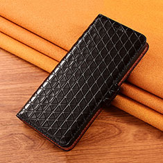 Leather Case Stands Flip Cover H21 Holder for Apple iPhone 13 Black