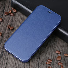 Leather Case Stands Flip Cover H25 Holder for Apple iPhone 13 Blue