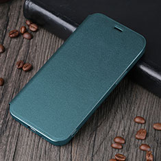 Leather Case Stands Flip Cover H25 Holder for Apple iPhone 13 Pro Max Green