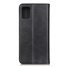 Leather Case Stands Flip Cover Holder A02D for Motorola Moto G100 5G Black