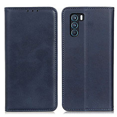 Leather Case Stands Flip Cover Holder A02D for Oppo K9 Pro 5G Blue