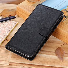 Leather Case Stands Flip Cover Holder A03D for OnePlus Ace 2V 5G Black