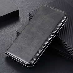 Leather Case Stands Flip Cover Holder A04D for Huawei Honor X6a Black