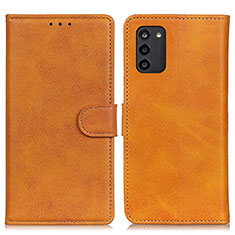Leather Case Stands Flip Cover Holder A05D for Nokia G100 Brown