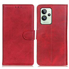 Leather Case Stands Flip Cover Holder A05D for Realme GT2 Pro 5G Red