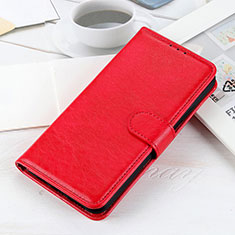Leather Case Stands Flip Cover Holder A07D for OnePlus 9 Pro 5G Red