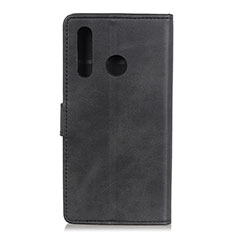 Leather Case Stands Flip Cover Holder A09D for Samsung Galaxy A70E Black