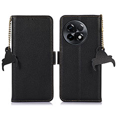 Leather Case Stands Flip Cover Holder A10D for OnePlus 11R 5G Black