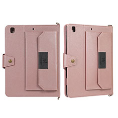 Leather Case Stands Flip Cover Holder AD1 for Apple iPad Air 3 Rose Gold
