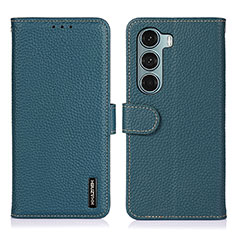 Leather Case Stands Flip Cover Holder B01H for Motorola Moto Edge S30 5G Green