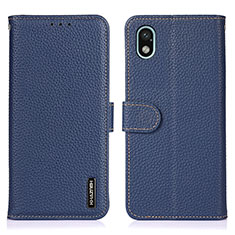 Leather Case Stands Flip Cover Holder B01H for Sony Xperia Ace III Blue