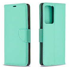 Leather Case Stands Flip Cover Holder B06F for Samsung Galaxy Note 20 Ultra 5G Green