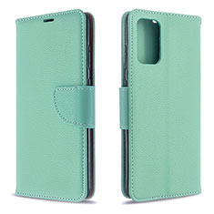 Leather Case Stands Flip Cover Holder B06F for Samsung Galaxy S20 5G Green
