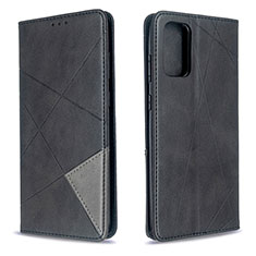 Leather Case Stands Flip Cover Holder B07F for Samsung Galaxy S20 5G Black