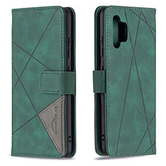 Leather Case Stands Flip Cover Holder B08F for Samsung Galaxy A32 5G Green