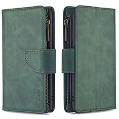 Leather Case Stands Flip Cover Holder B09F for Samsung Galaxy Note 20 5G Green