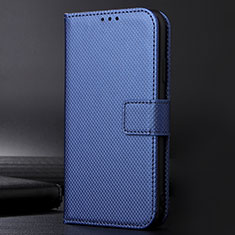 Leather Case Stands Flip Cover Holder BY1 for Nokia 5.4 Blue
