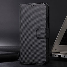 Leather Case Stands Flip Cover Holder BY1 for Xiaomi Mi 10T Pro 5G Black