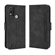 Leather Case Stands Flip Cover Holder BY3 for Nokia G11 Plus Black