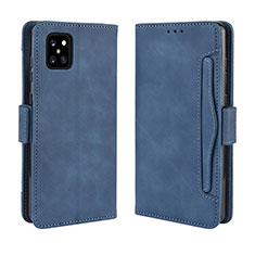 Leather Case Stands Flip Cover Holder BY3 for Samsung Galaxy Note 10 Lite Blue