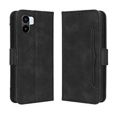 Leather Case Stands Flip Cover Holder BY3 for Xiaomi Redmi A2 Black