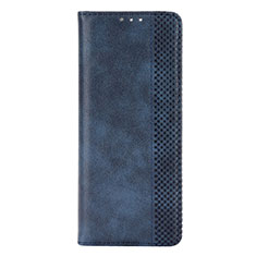 Leather Case Stands Flip Cover Holder BY4 for Samsung Galaxy Z Fold2 5G Blue