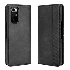 Leather Case Stands Flip Cover Holder BY4 for Xiaomi Mix Fold 5G Black