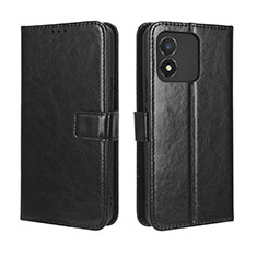 Leather Case Stands Flip Cover Holder BY5 for Huawei Honor X5 Black