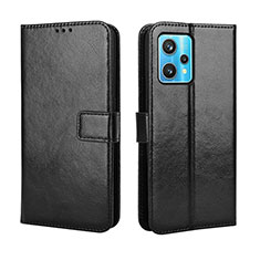 Leather Case Stands Flip Cover Holder BY5 for Realme Narzo 50 Pro 5G Black