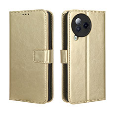 Leather Case Stands Flip Cover Holder BY5 for Xiaomi Civi 3 5G Gold