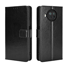 Leather Case Stands Flip Cover Holder BY5 for Xiaomi Mi 10i 5G Black