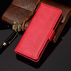 Leather Case Stands Flip Cover Holder BY6 for Samsung Galaxy Z Fold2 5G Red