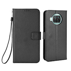 Leather Case Stands Flip Cover Holder BY6 for Xiaomi Mi 10T Lite 5G Black