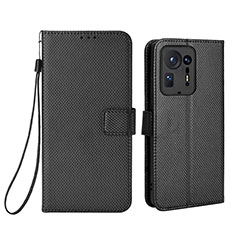 Leather Case Stands Flip Cover Holder BY6 for Xiaomi Mi Mix 4 5G Black