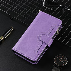 Leather Case Stands Flip Cover Holder BY7 for Google Pixel 8 Pro 5G Purple