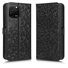 Leather Case Stands Flip Cover Holder C01X for Huawei Enjoy 50z Black