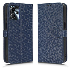 Leather Case Stands Flip Cover Holder C01X for Motorola Moto G13 Blue