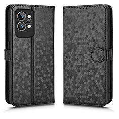 Leather Case Stands Flip Cover Holder C01X for Realme GT2 Pro 5G Black