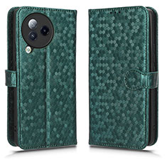 Leather Case Stands Flip Cover Holder C01X for Xiaomi Civi 3 5G Green